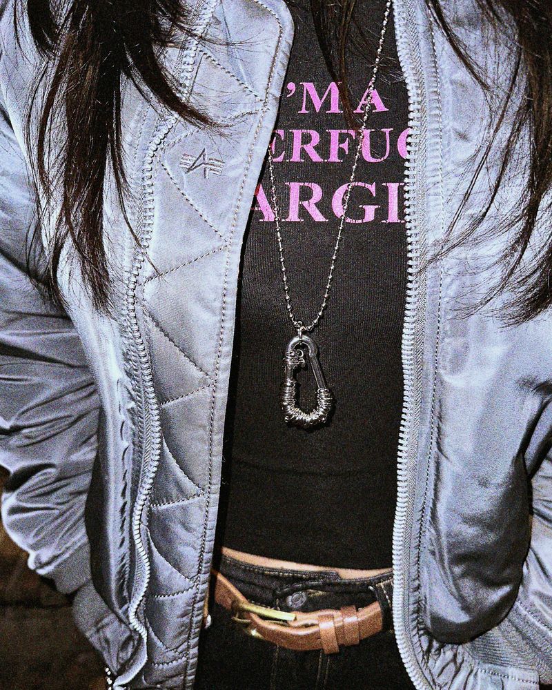 Carabiner In Orbit Necklace