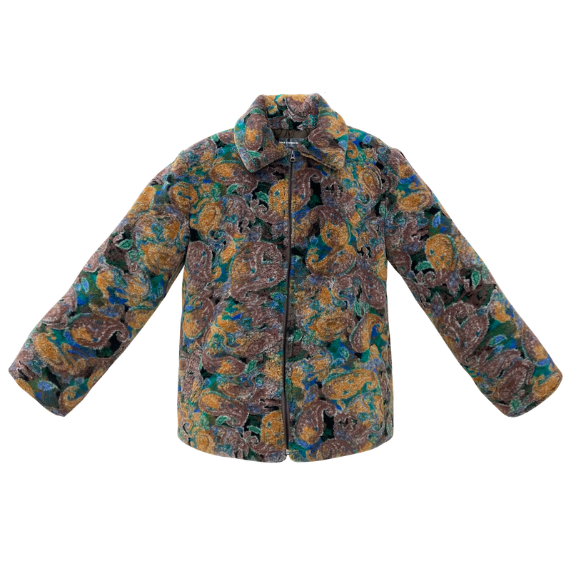 F8KE CHEMICAL CLUB（フェイクケミカルクラブ）の「SAND FLOWER FUR JACKET（Jackets/Outerwear）」