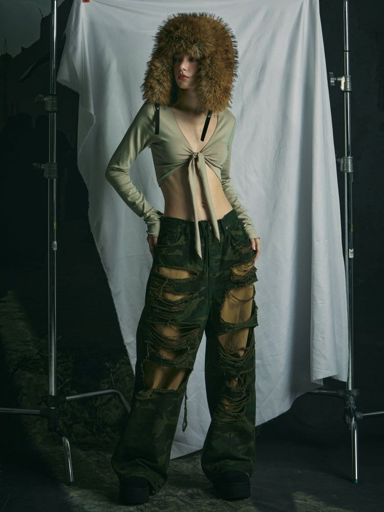 GATELESS（ゲートレス）の「REVERSE JEEP（Pants）」