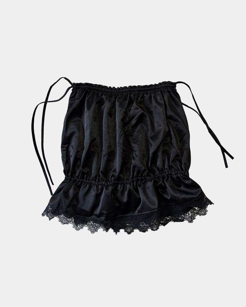 Nostalgic Satin Skirt