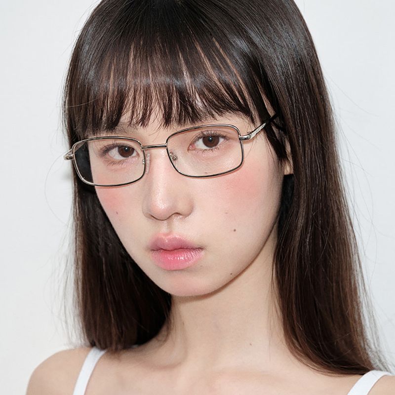 Neoretro Geek Chic 8021 Glasses SILVER