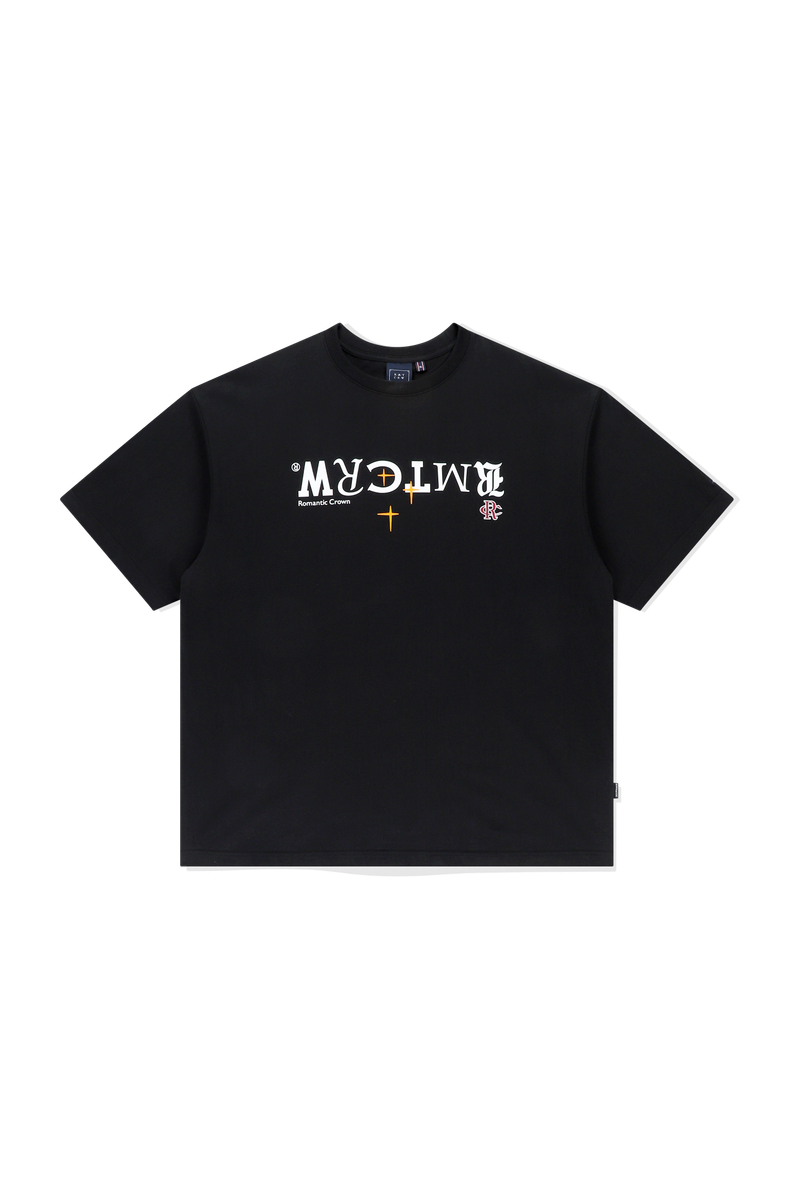 REPAIRED SHINING LOGO TEE SHIRT