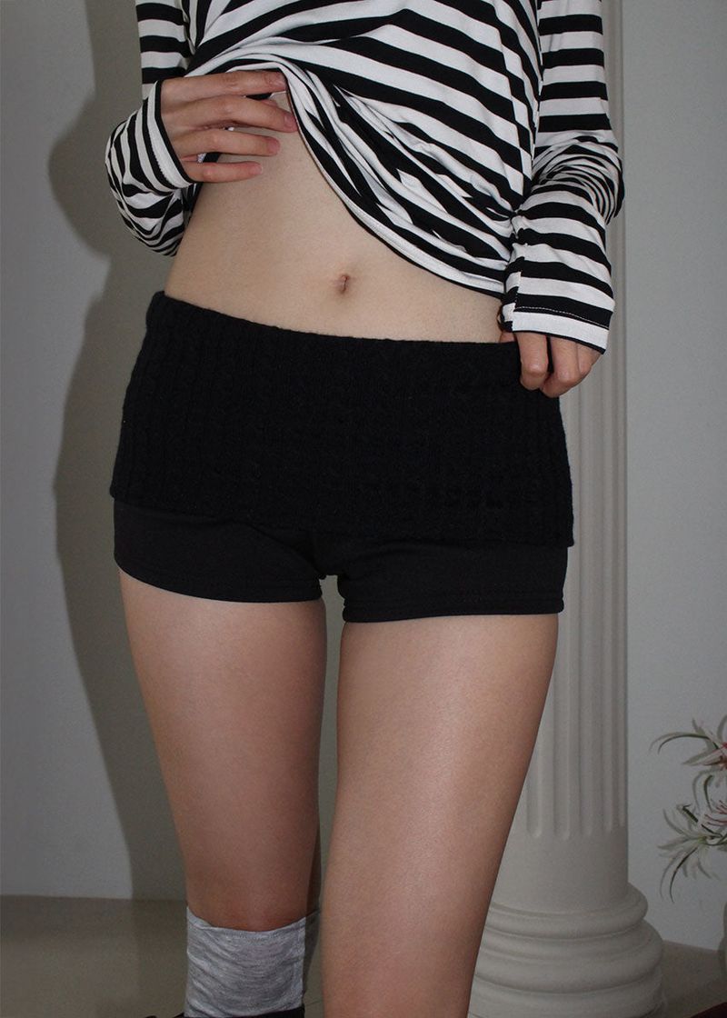 TOUCH KNIT SHORTS
