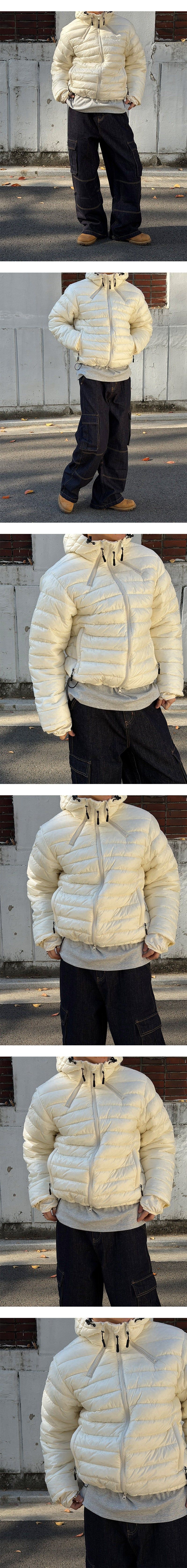 [Unisex] Active hood light padding(5color)