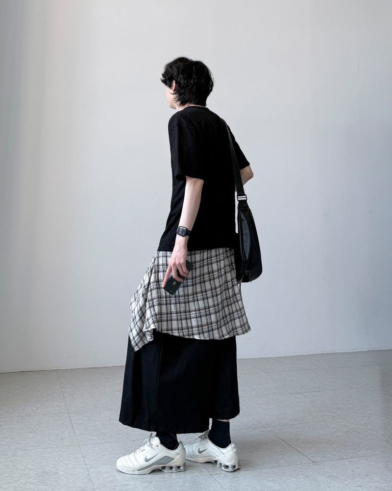 Hype Layered Bermuda Pants