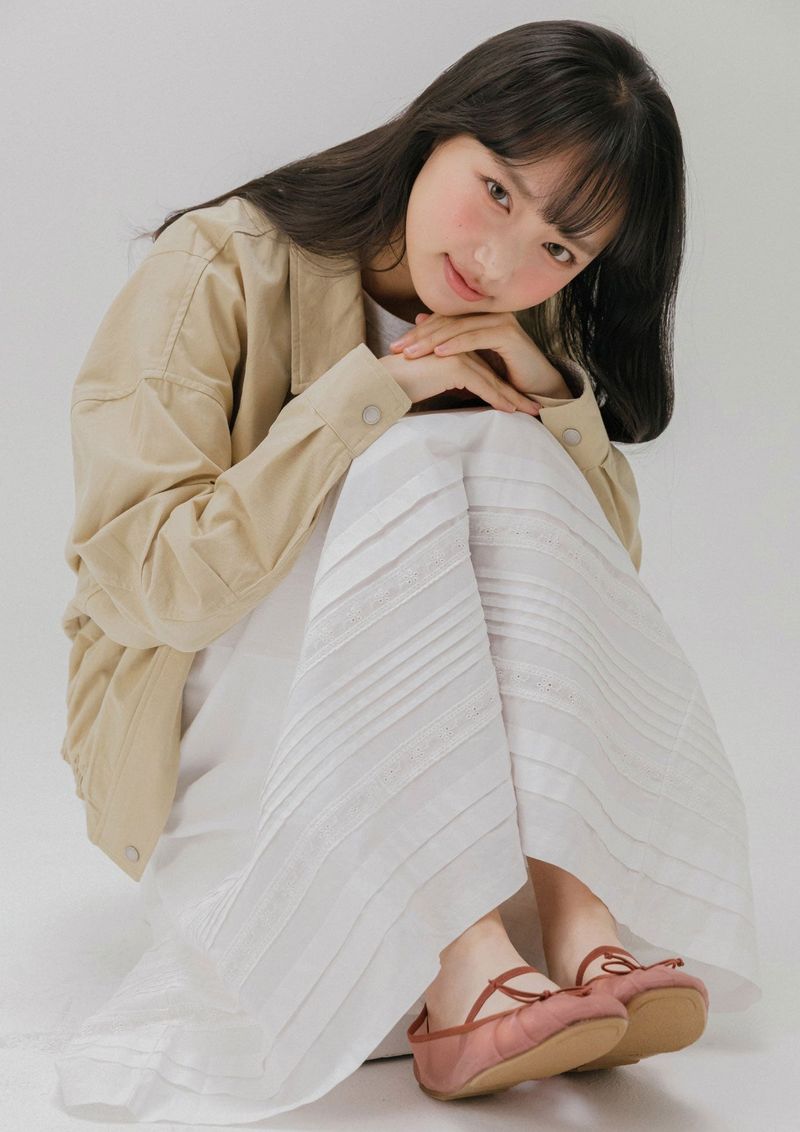 COTTON BLOUSON JACKET (WHITE)