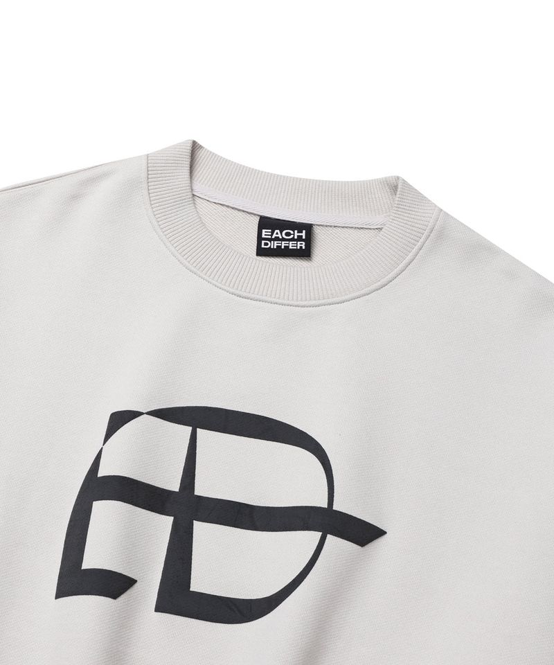 BOLD LOGO SWEATSHIRTS_L.BEIGE