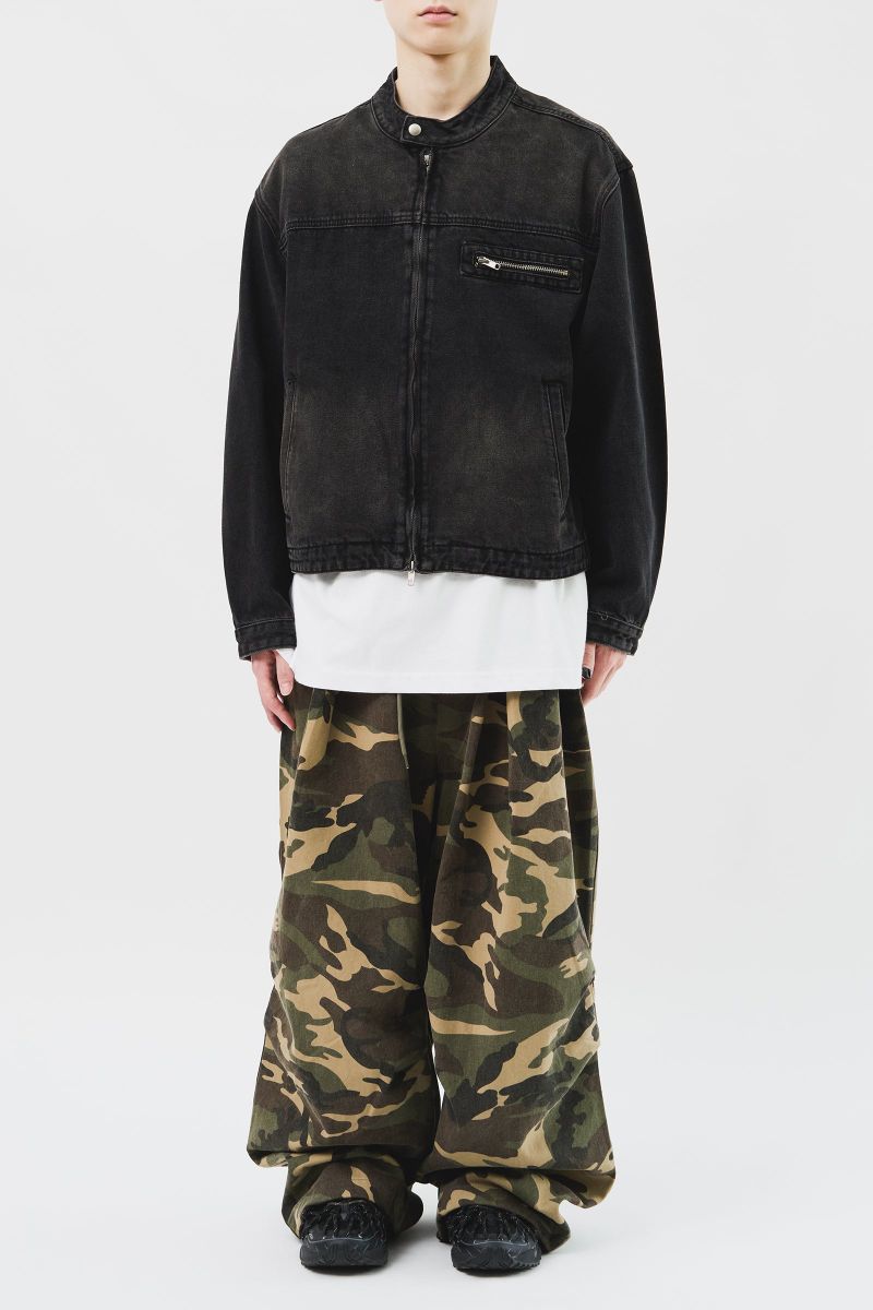 Module Biker Denim Jacket (3color)
