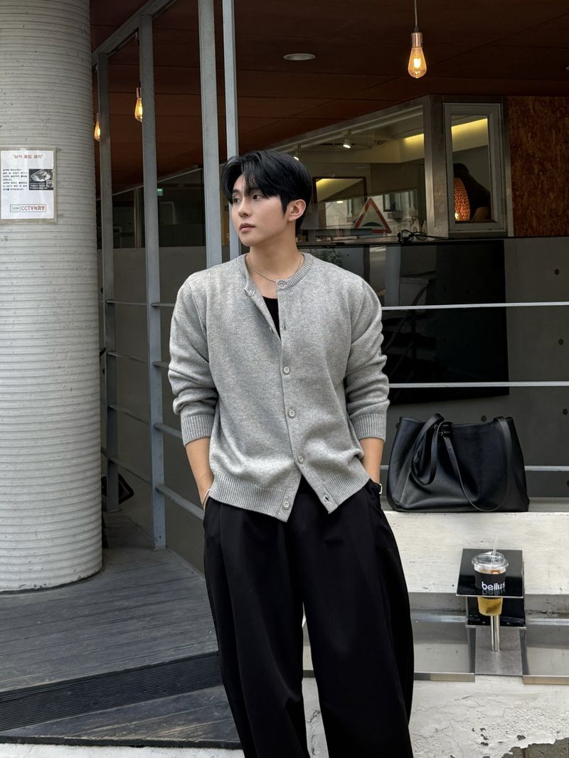 Ox over curved banding pants