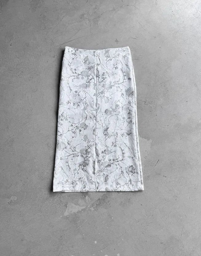 Berryon Flower Long Skirt
