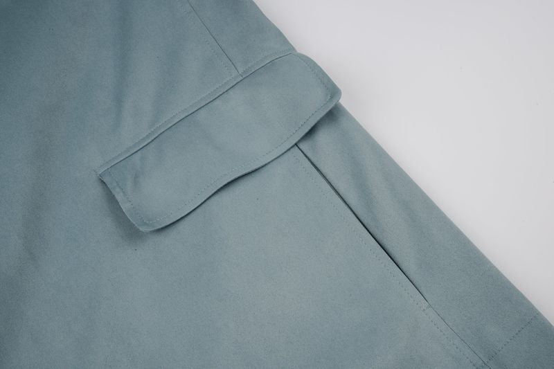 BLUE FIVE BUTTON JACKET