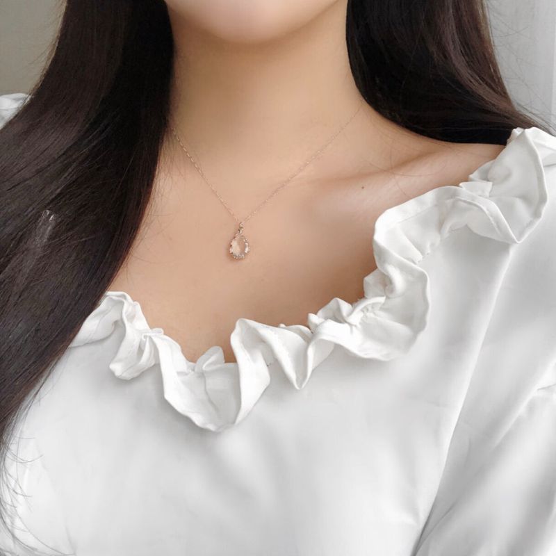 Younglong Crystal Earrings & Necklace set
