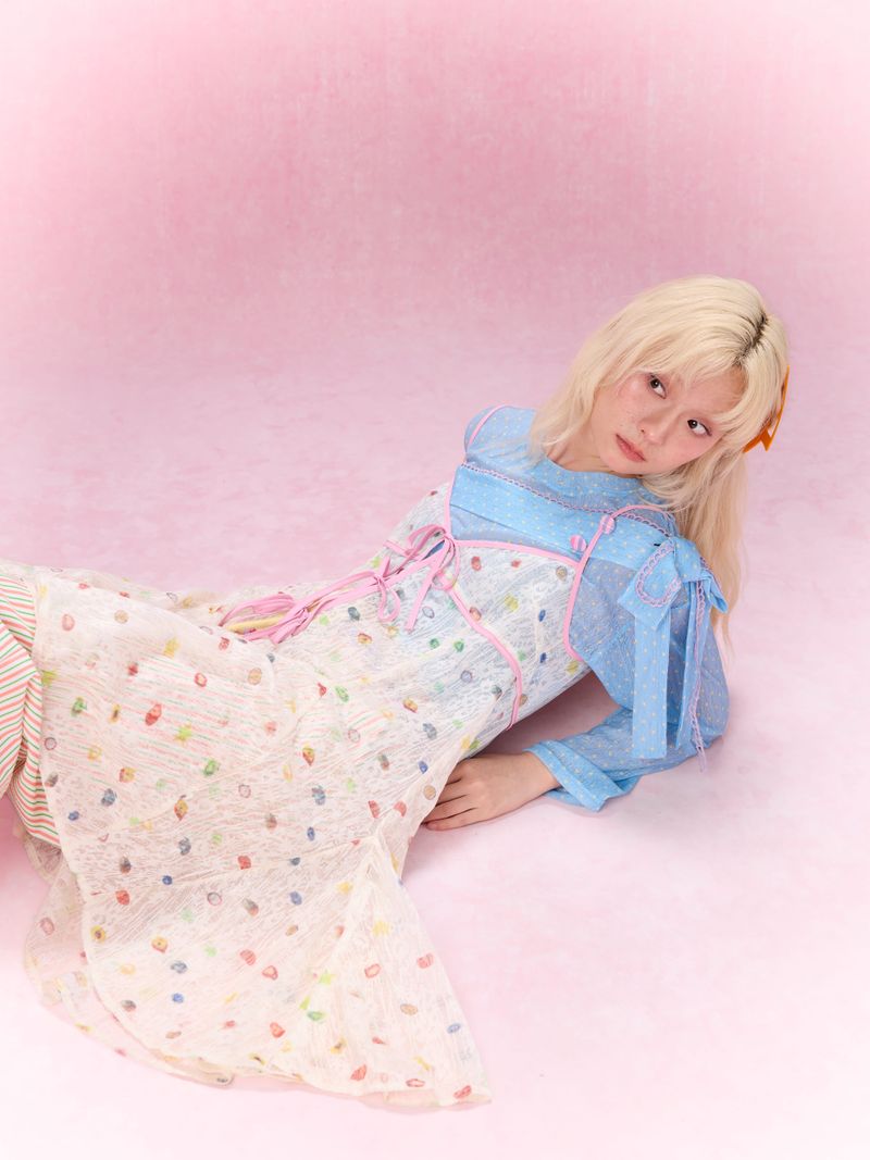 Best Day Ever Sheer Overlay Dress