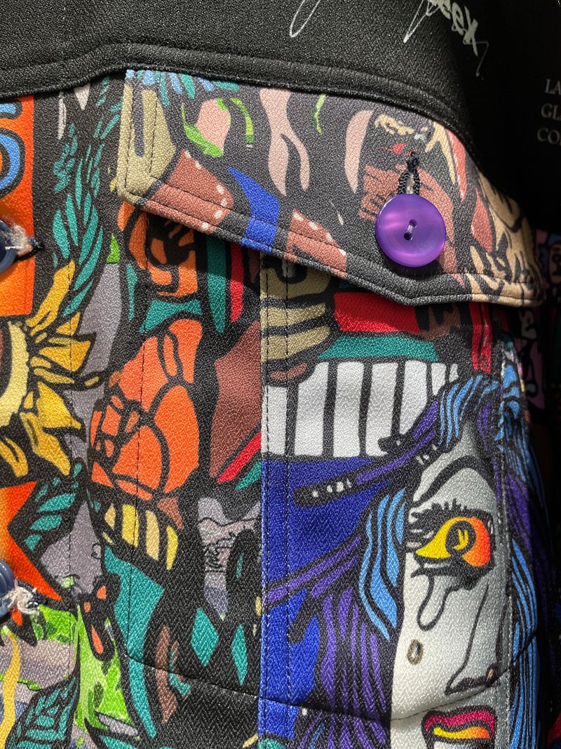 Comics Printed Jacket
