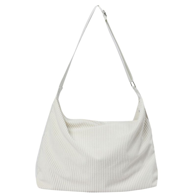 SOFT CORDUROY CROSS BAG (4COLOR)