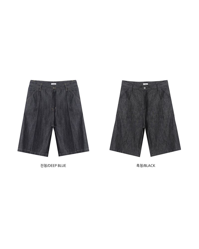Rush Bermuda Raw Denim Pants