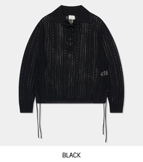 Bohemian Summer Eyelet Punching Knitwear