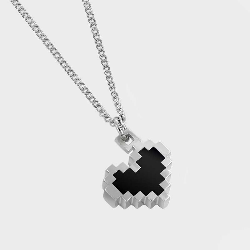 MINI PIXEL LOVE NEC SILVER925