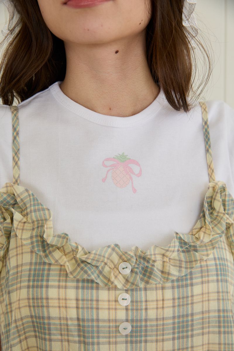 FRILL DAY CHECK DRESS