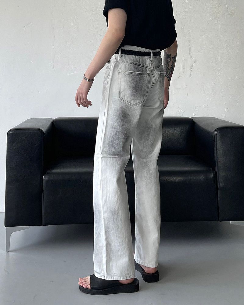 TR2435 Dirty White Jeans (XS ~L)