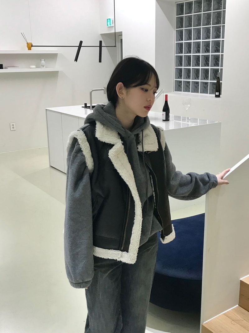 Somnium fleece hood-T