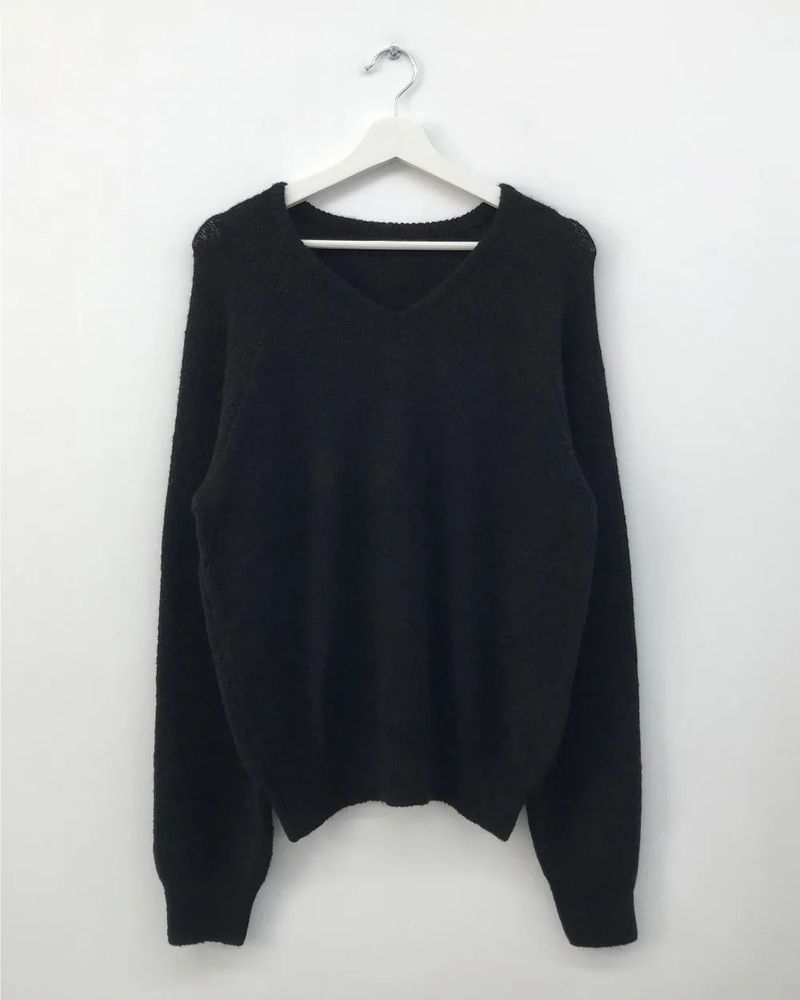 Ponsil V-neck knit (4color)