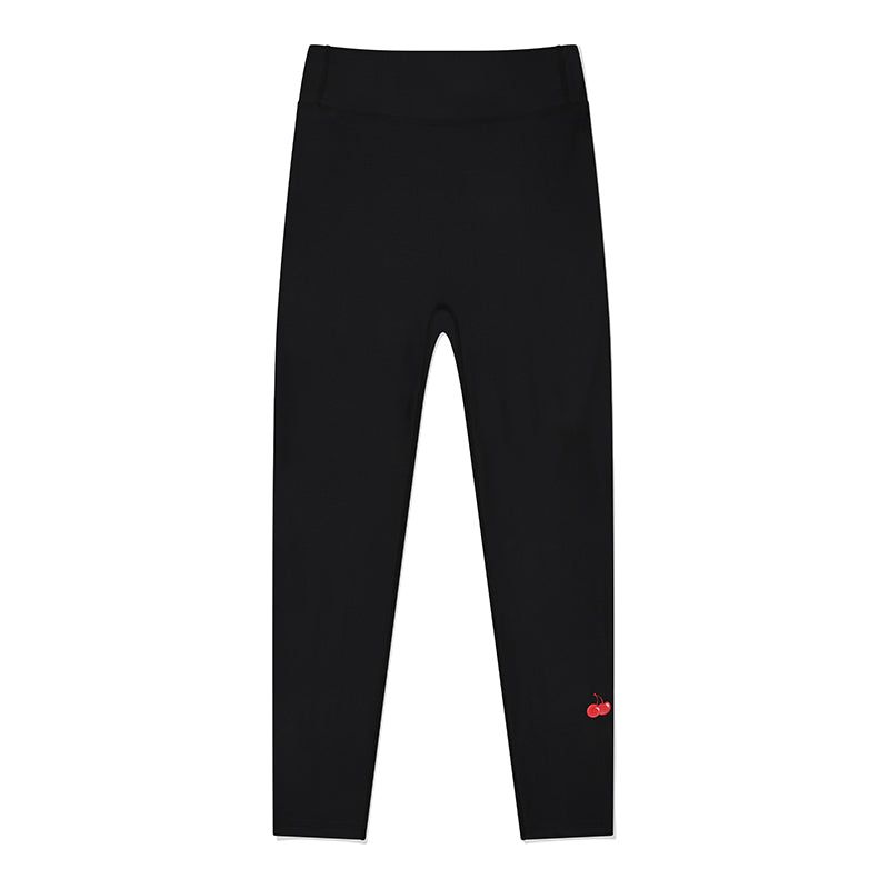 SMALL CHERRY WATER LEGGINGS [BLACK]