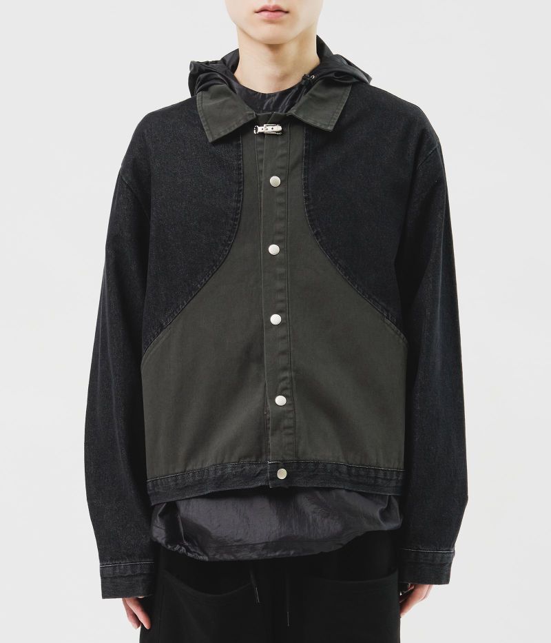 HIFIFNK（ハイファイファンク）の「Moss Color Denim Jacket (2color)（Jackets/Outerwear）」