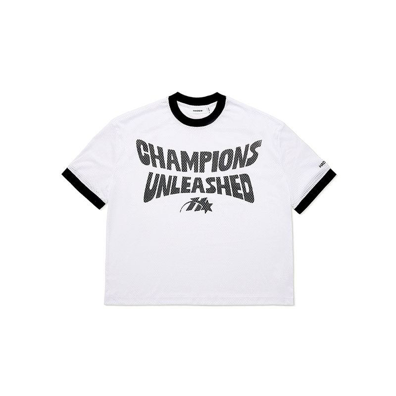 HADES（ハデス）の「HADES WHITE MESH TEE（Tops）」