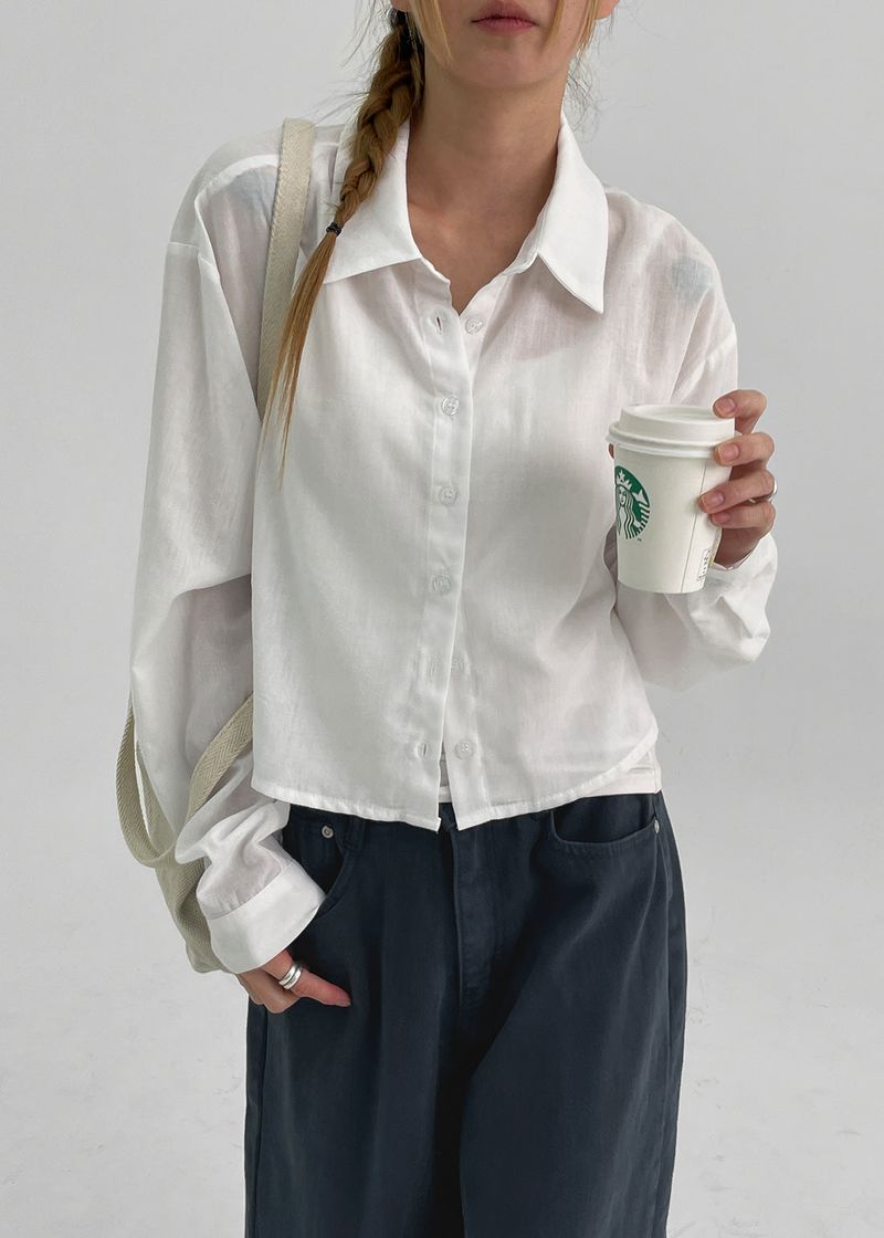 BLACKUP（ブラックアップ）の「[MADE] Seeker Summer Crop Shirt（Tops）」
