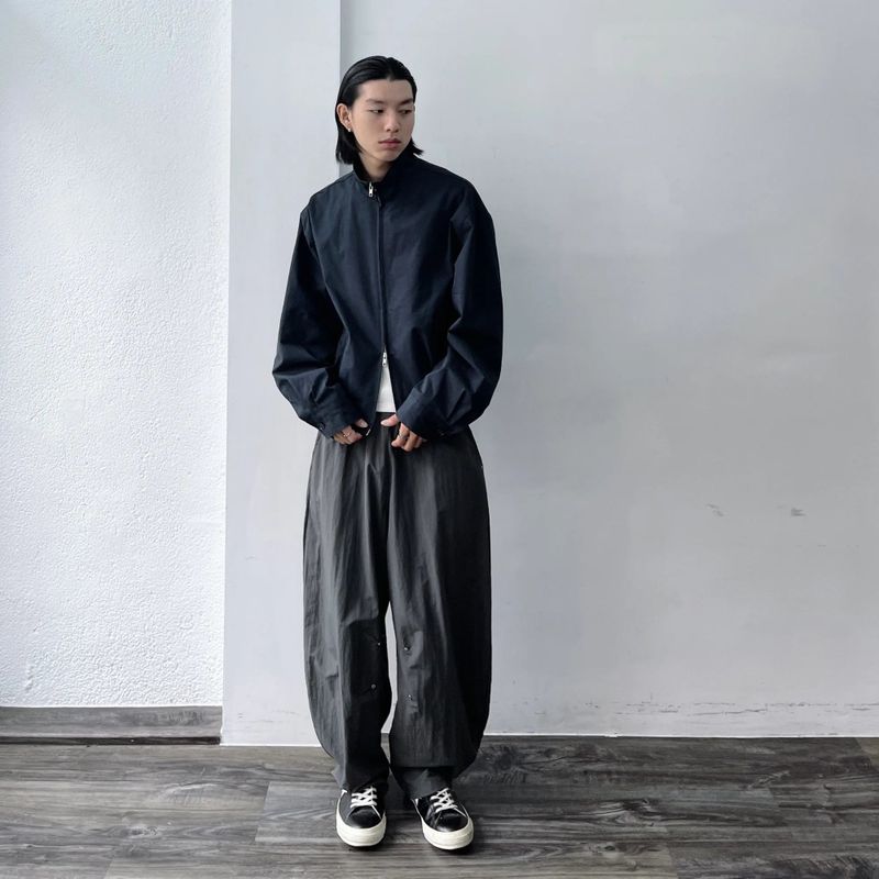 クロップド ユーティリティ ジップ ジャケット