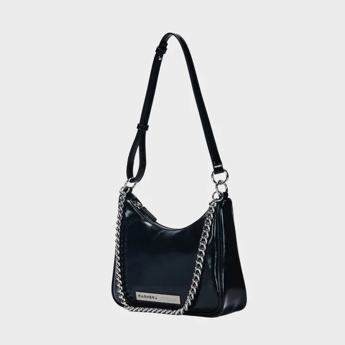 SAGE Chain Leather Shoulder Bag