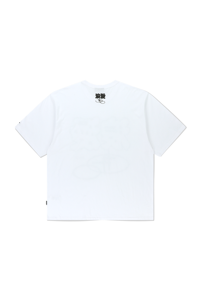 SHINING SLOGAN TEE SHIRT