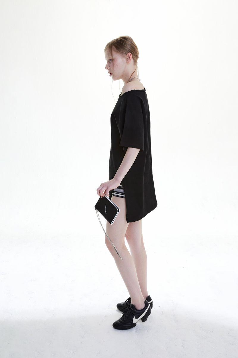 DEPARTURE CUBIC UNBALANCED TOP (BLACK)