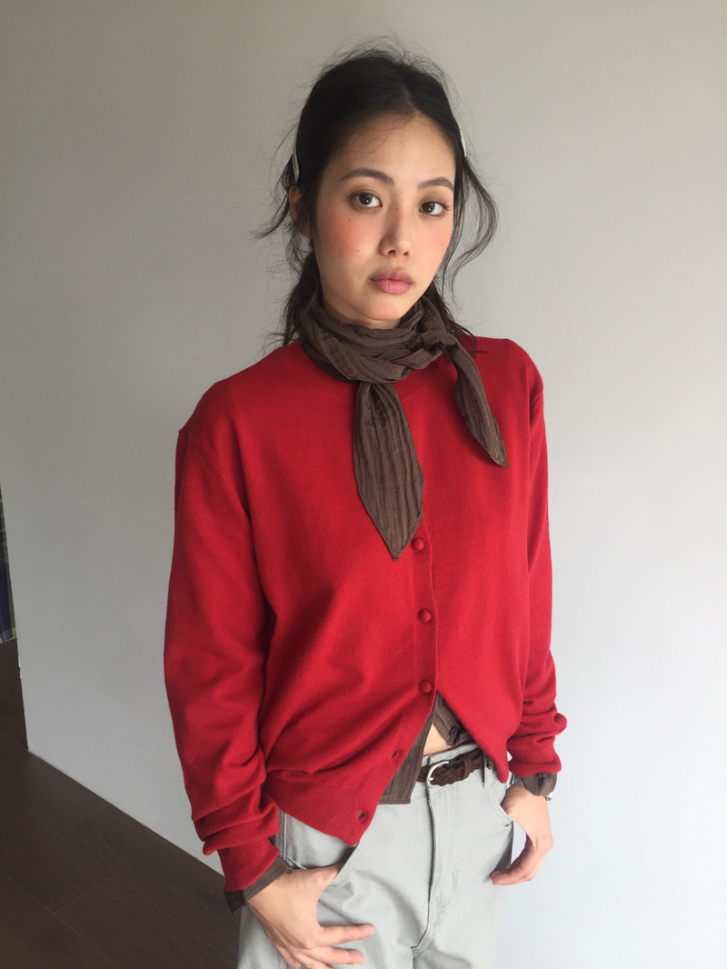 Mer tie blouse (2color)