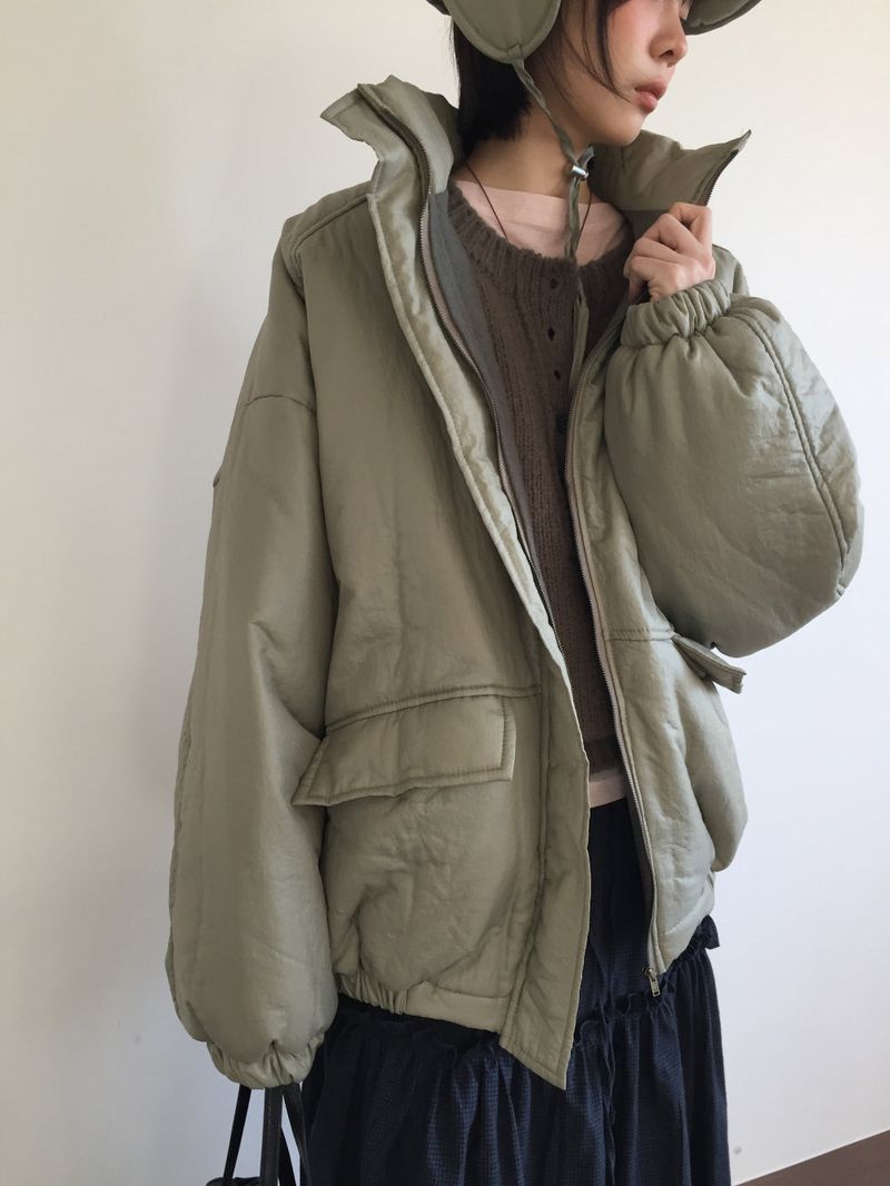 [MD Pick]Brooklyn padding + trooper hat (2color)