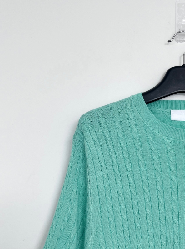 Palette twist short sleeve Knit