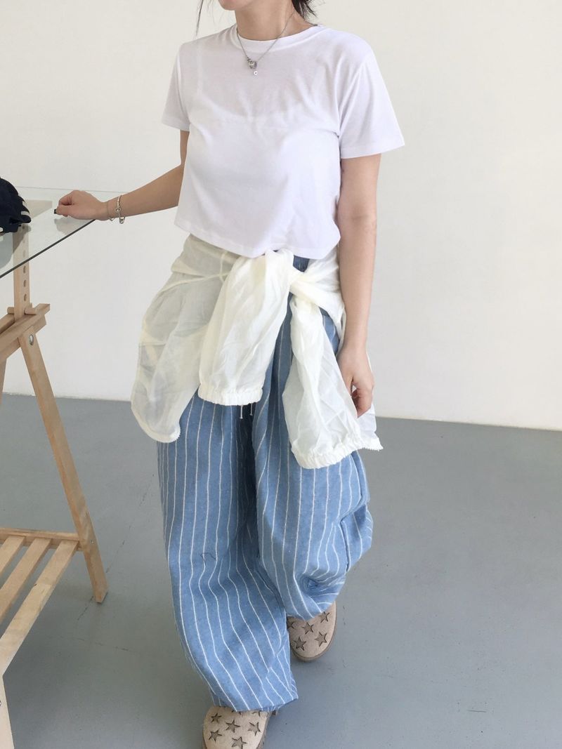 Daily Crop Short Sleeve (10c)