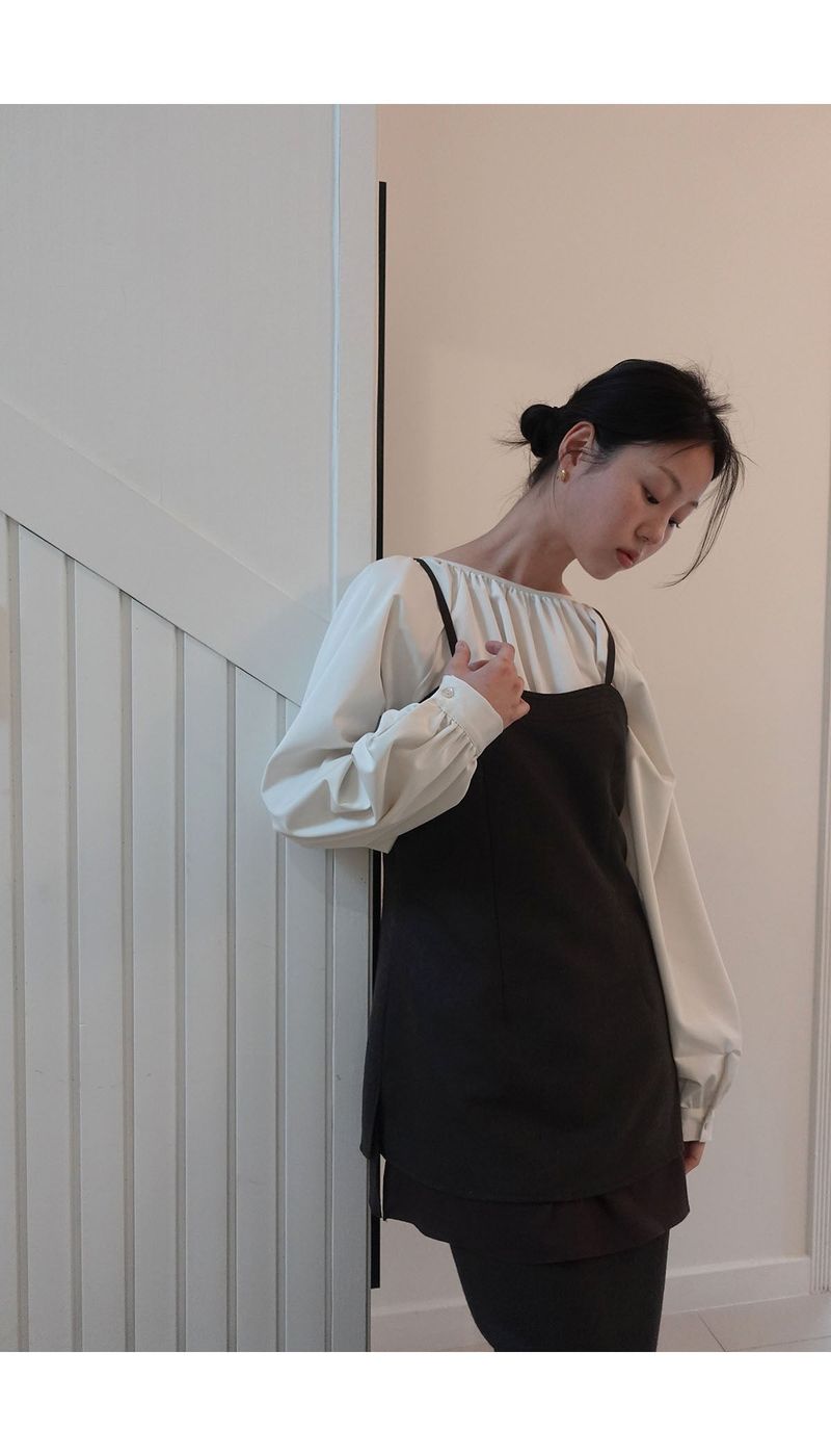 plenty shirring blouse (2C)