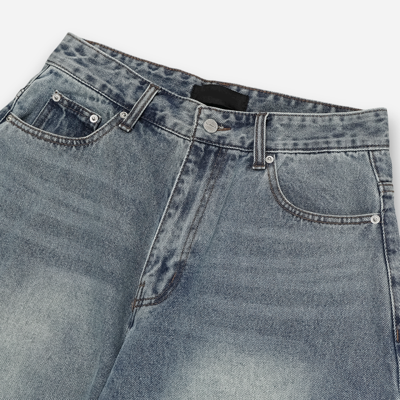 Dart Balloon Denim Pants 3C