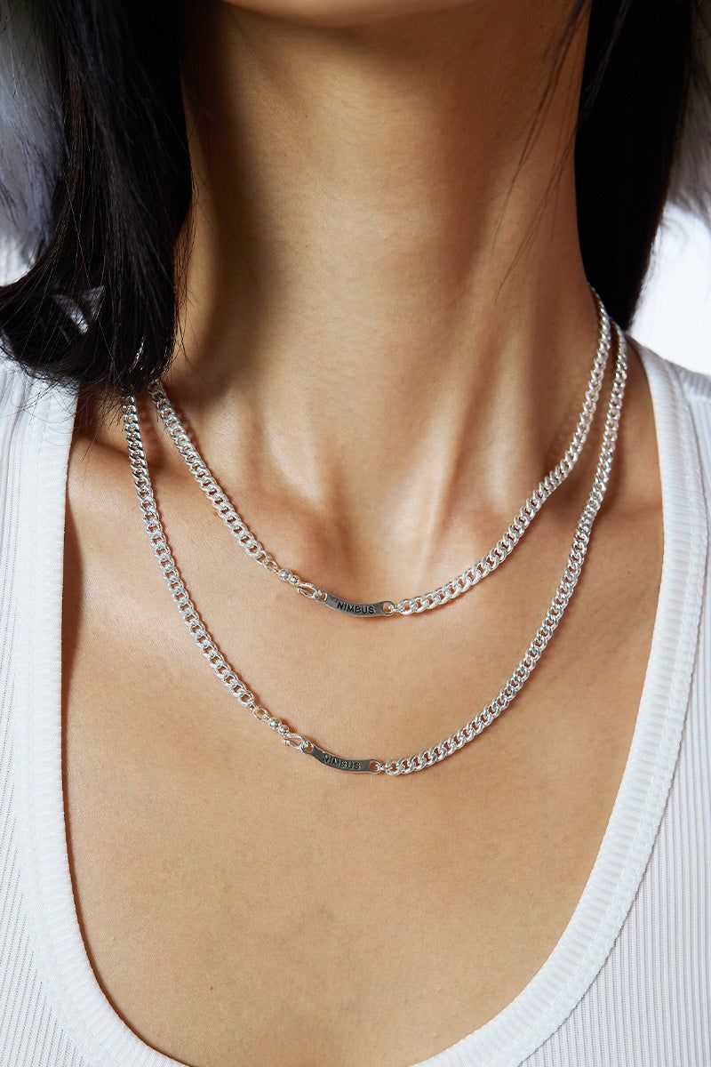 NIMBUS Curb Chain Necklace (42cm)