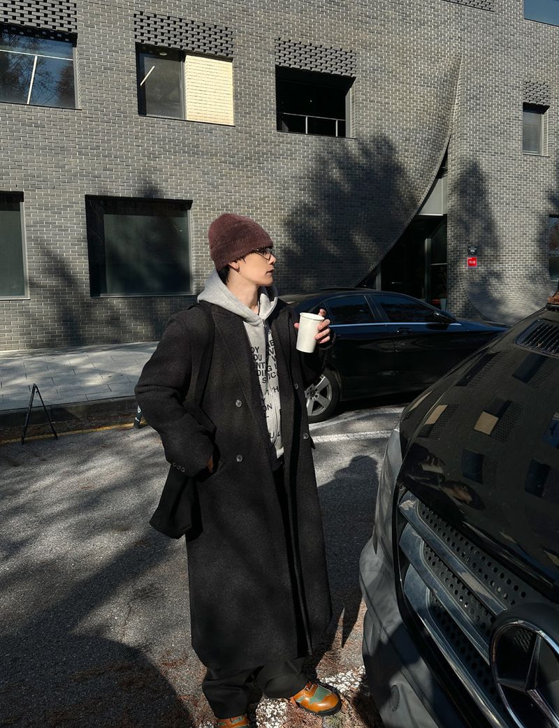 No.1508 H wool20 double COAT
