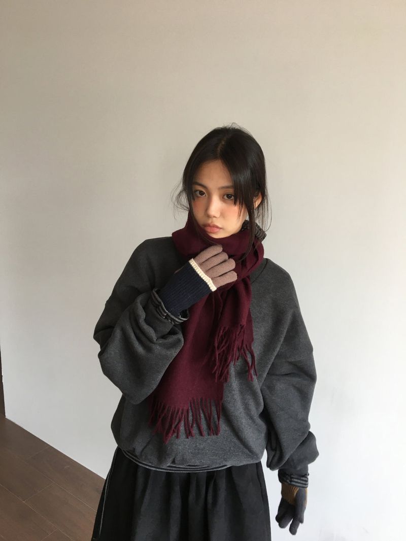 Essential Merino Wool Muffler (5color)