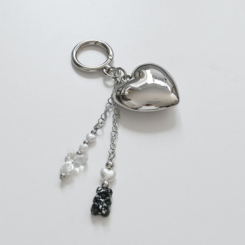 202hosil（202ホシール）の「Heart Haribo keyring (Black)（Toys/Key Holders）」