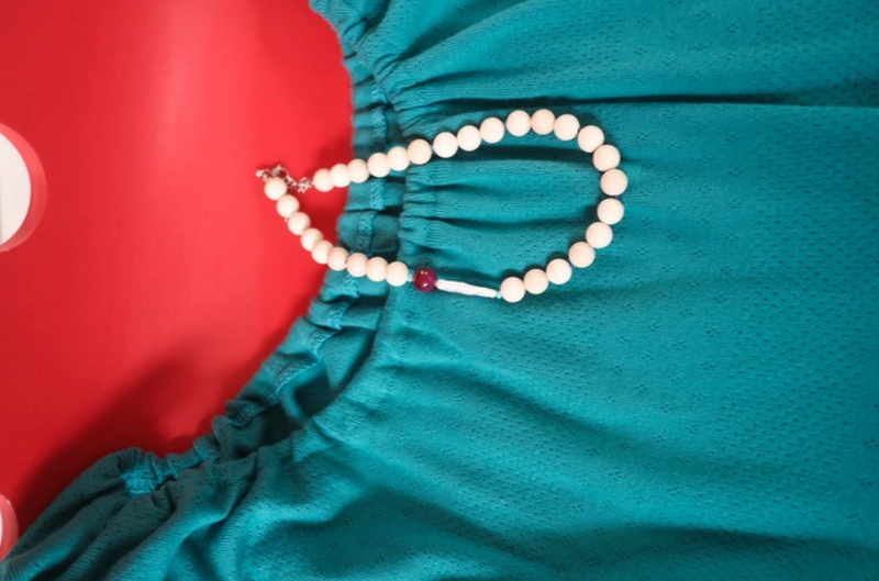 callhag(コールハグ)の「red ball necklace(Accessories)」
