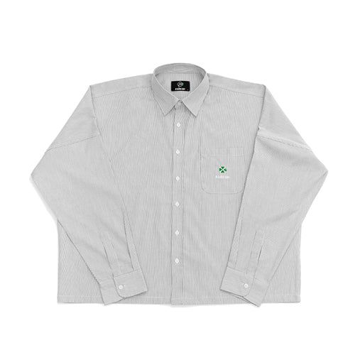 A GOOD DAY（ア グッドデイ）の「DOBI STRIPE SHIRTS (BLACK)（Tops）」