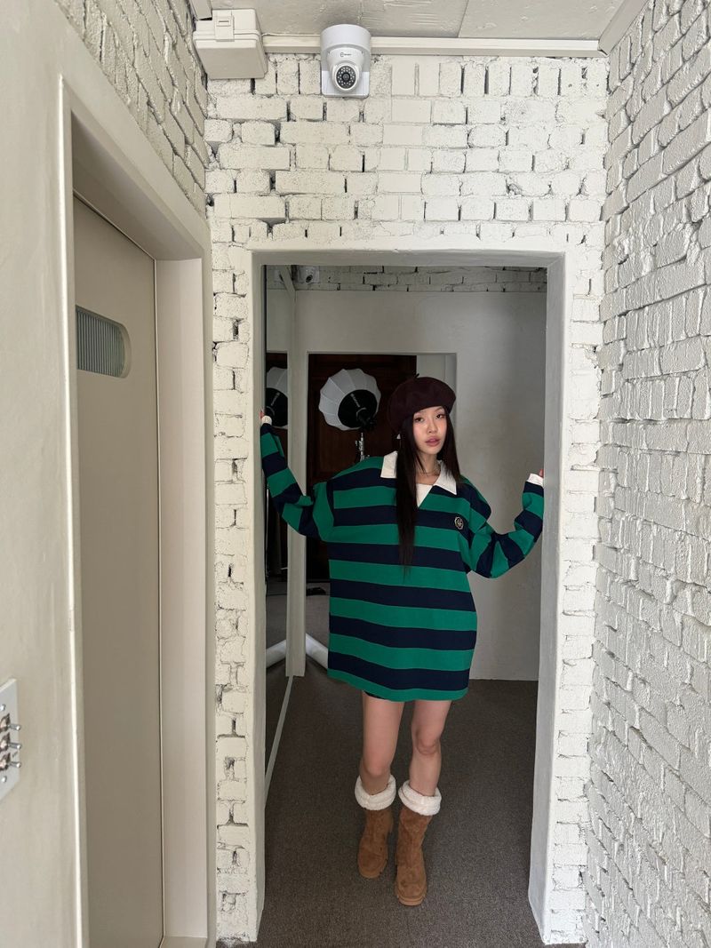 Stripe rugby T