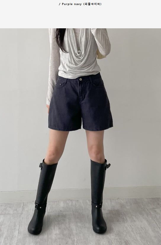 INCHANT ME(インチャントミー)の「Oxford Cotton Half-length Shorts(Pants)」