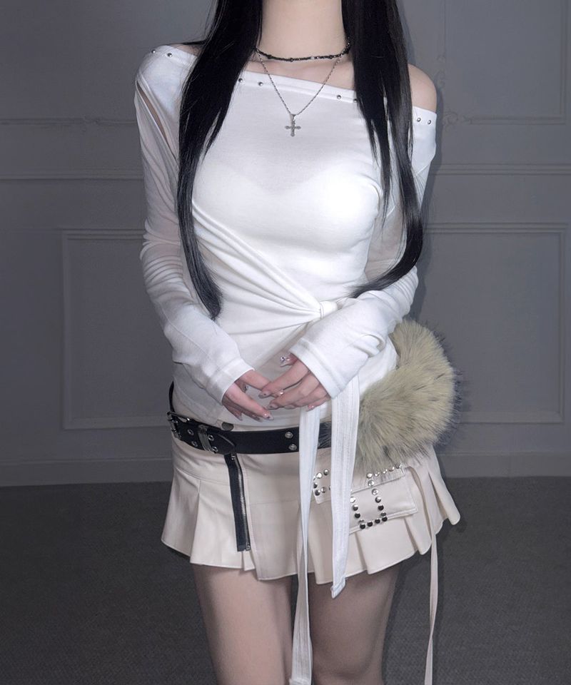 Knot Tie Tee (3colors)