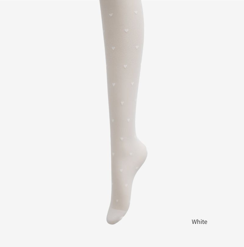 Moninta Heart See-Through Stockings